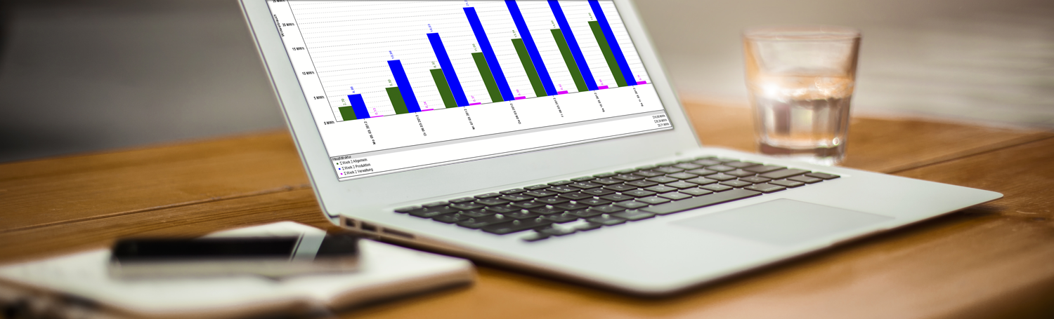 Laptop econ4 Software - Standardberichte